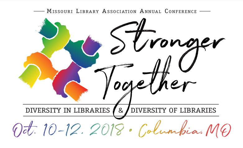 Missouri Library Association 2018 conference logo