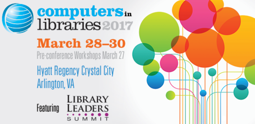 Computers in Libraries 2017 logo