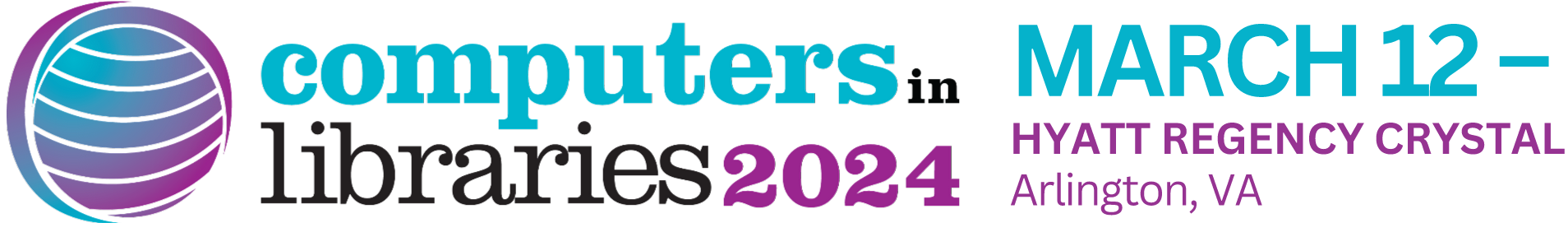 Computers in Libraries 2024 logo