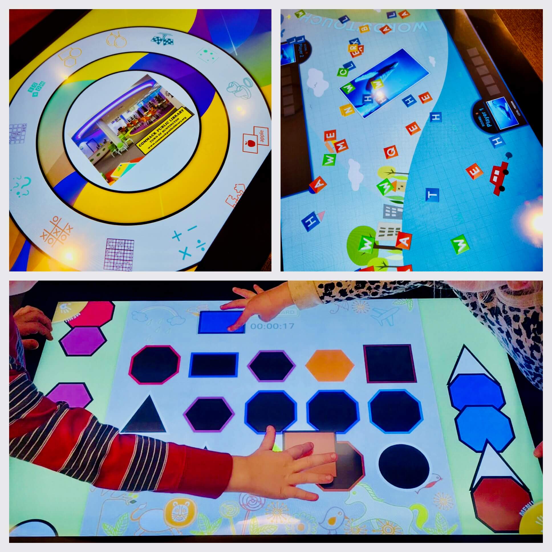 Commack Public Library PLAY Touch Table image