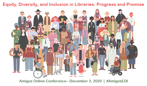 Equity, Diversity, and Inclusion in Libraries: Progress and Promise conference logo