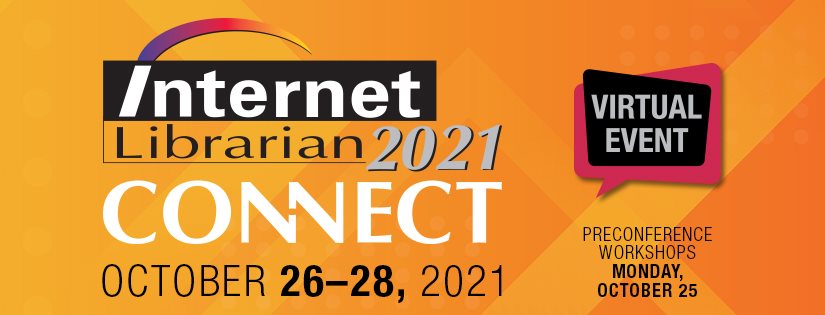 Internet Librarian 2021 Virtual Conference image