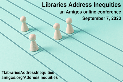 Libraries Address Inequities conference logo